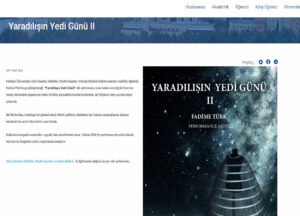 yeditepe yaradılışın yedi günü